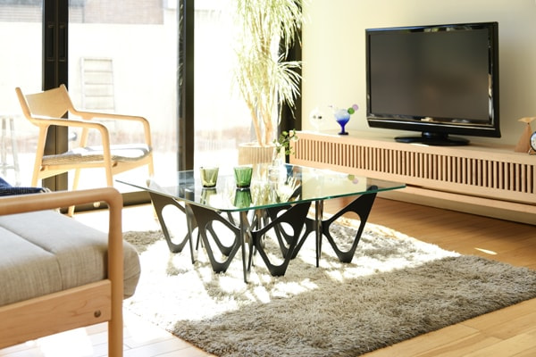 メープル材で清潔感あふれる北欧スタイルに8