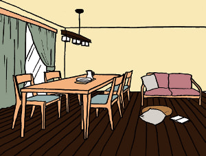 明るさを抑えた場合