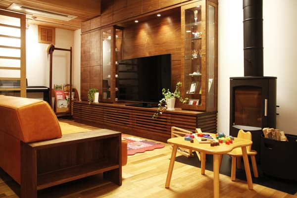 壁面収納納入事例1 image