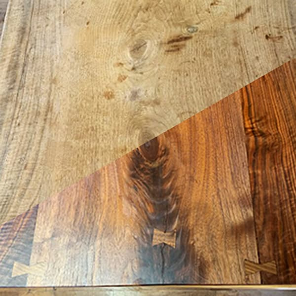 一枚板メンテナンス例